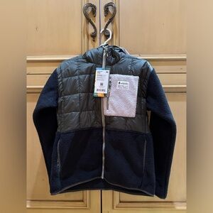 NWT - Cotopaxi - Women’s Trico Hybrid Jacket - Color: Iron & Black - Size: Small